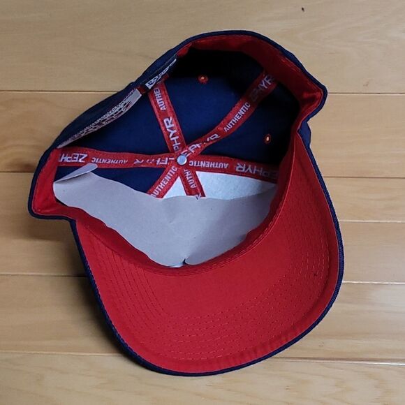 Vintage Arizona Wildcats 7 1/4 Fitted Hat Cap Blue Red White Zephyr - Picture 7 of 10